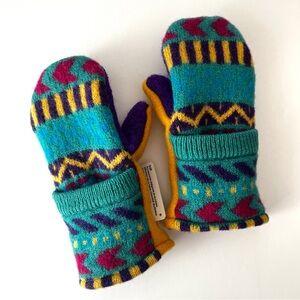 ♻️ Repurposed Wool Sweater Mittens